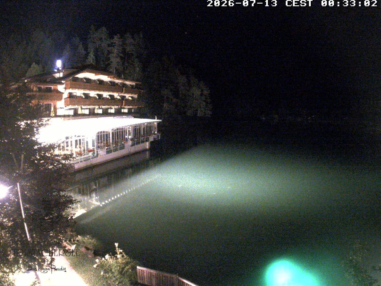 Archived image Webcam View of the Tristachersee