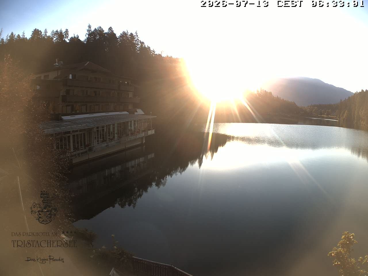 Archived image Webcam View of the Tristachersee