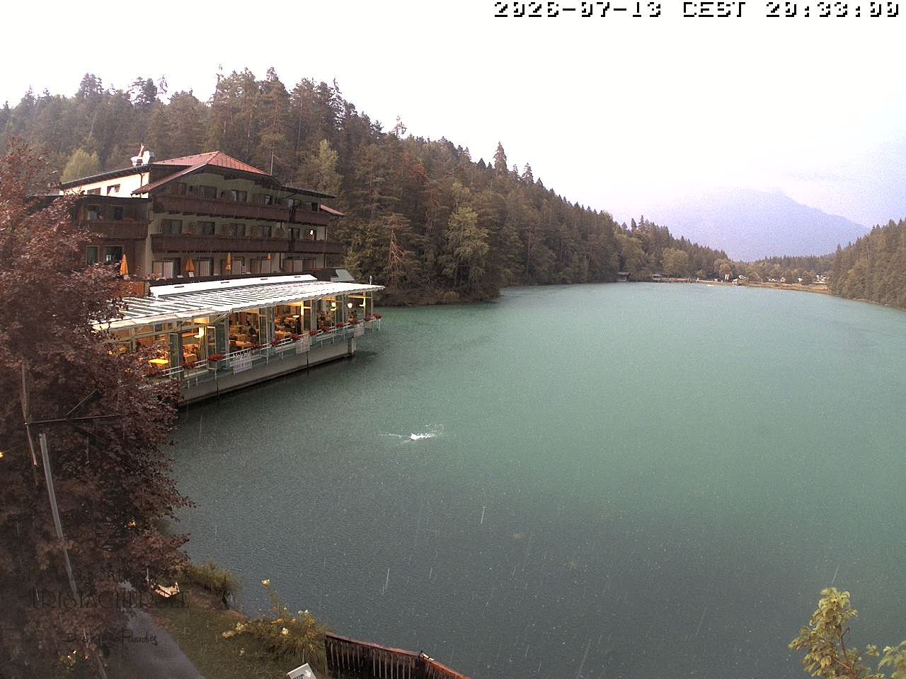 Archiv Foto Webcam Blick über den Tristachersee
