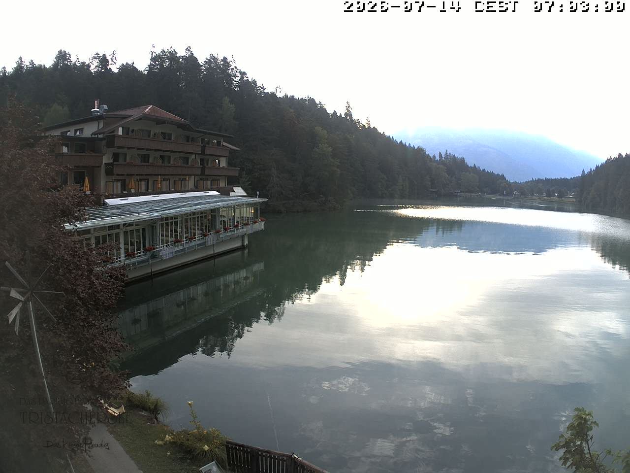 Archived image Webcam View of the Tristachersee