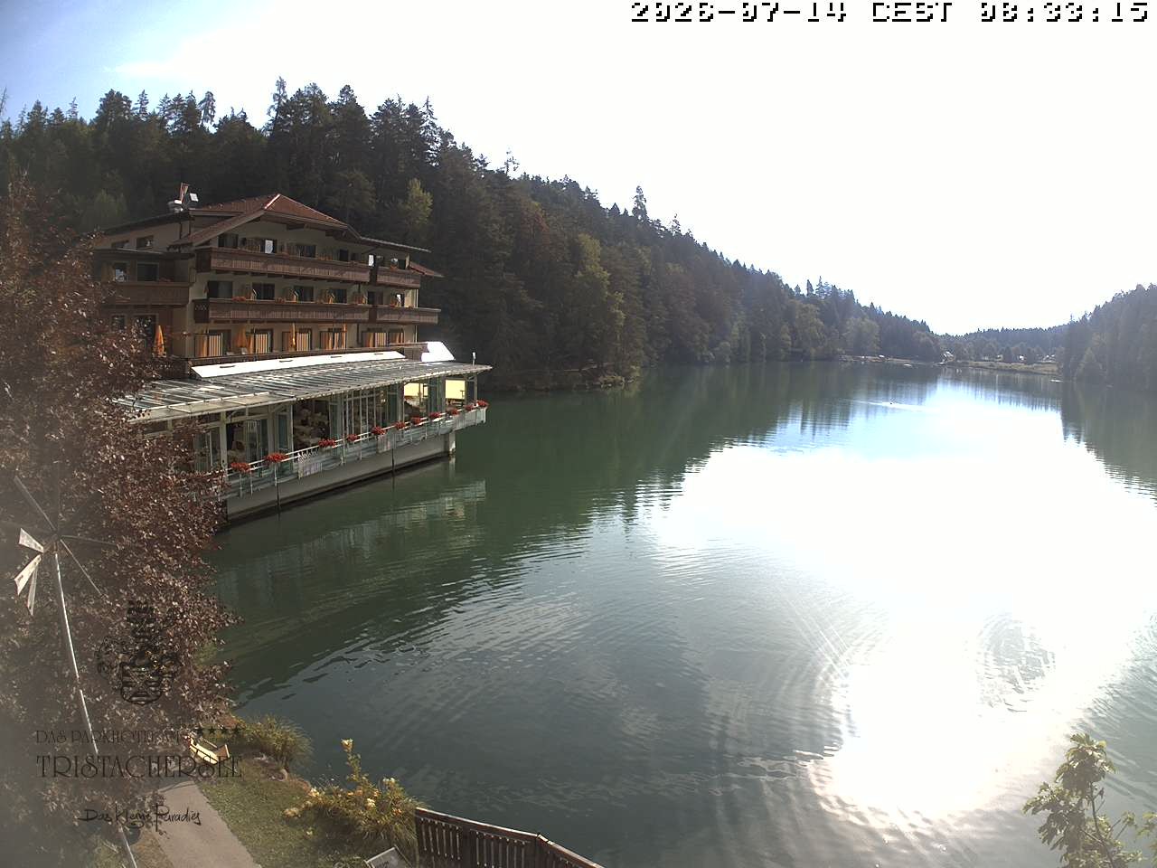 Archived image Webcam View of the Tristachersee