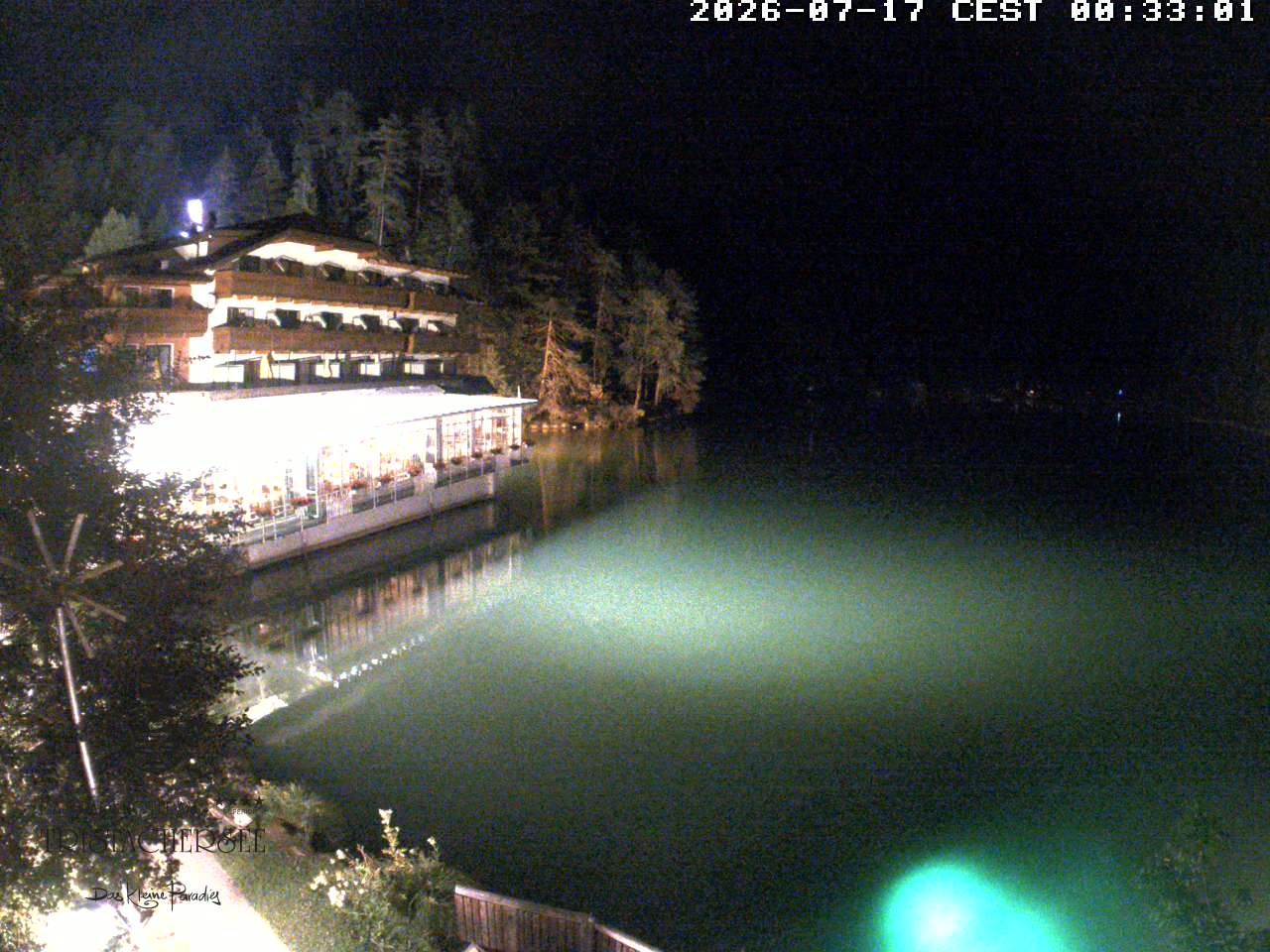 Archiv Foto Webcam Blick über den Tristachersee