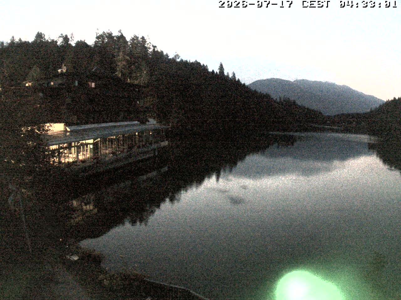 Archiv Foto Webcam Blick über den Tristachersee