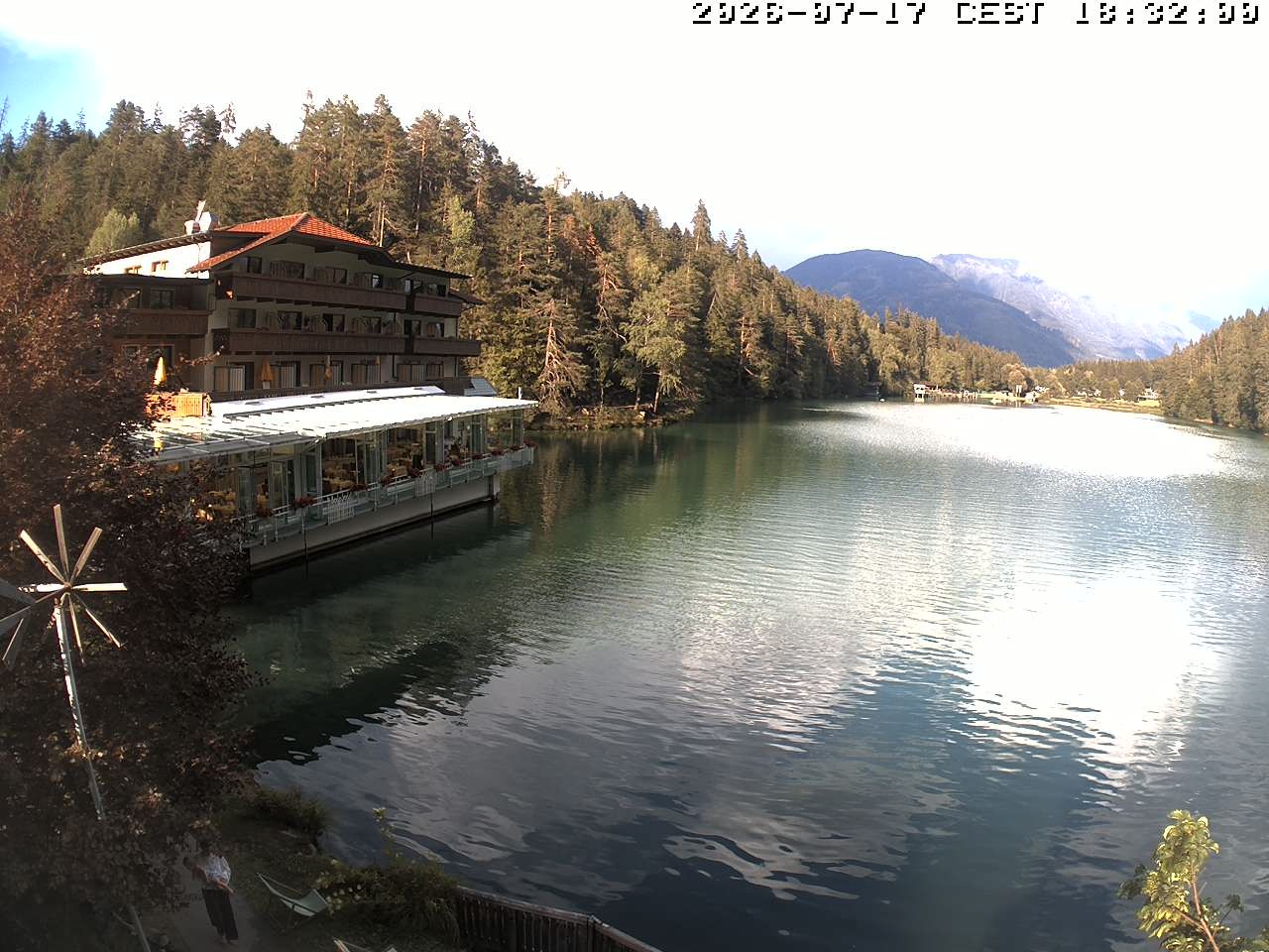 Archiv Foto Webcam Blick über den Tristachersee