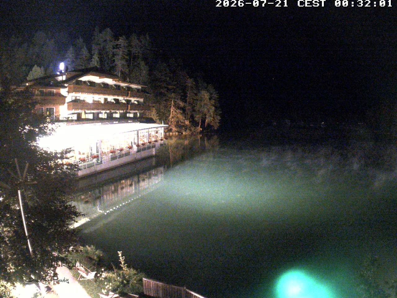 Archiv Foto Webcam Blick über den Tristachersee