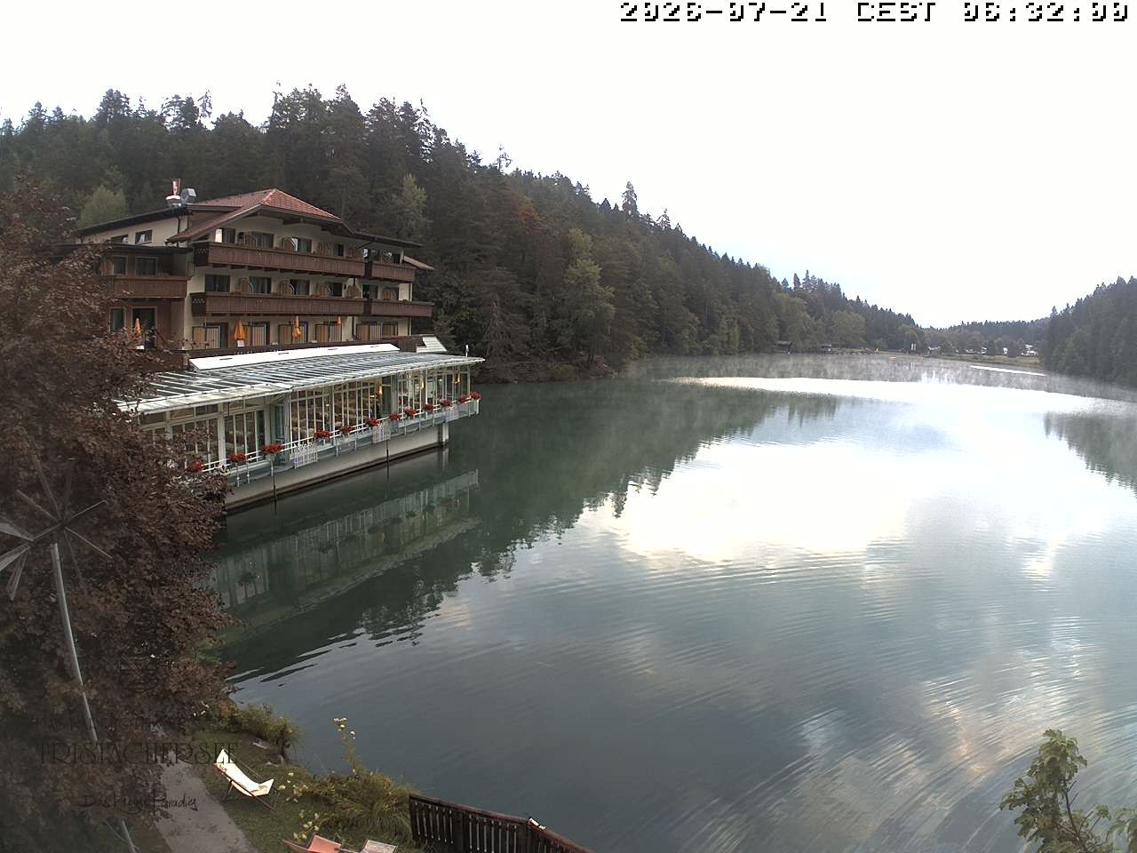 Archived image Webcam View of the Tristachersee