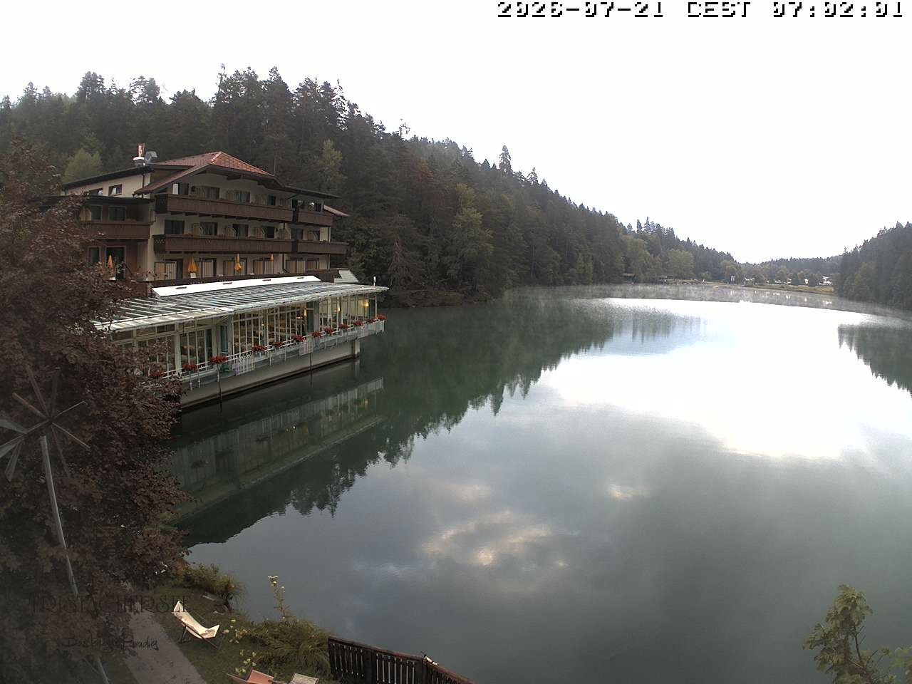 Archived image Webcam View of the Tristachersee