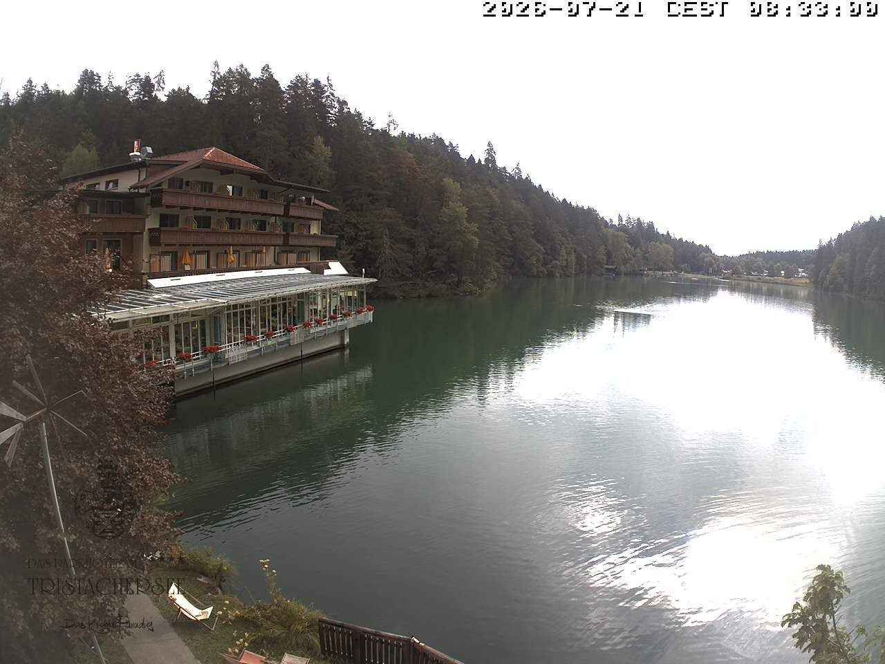 Archived image Webcam View of the Tristachersee