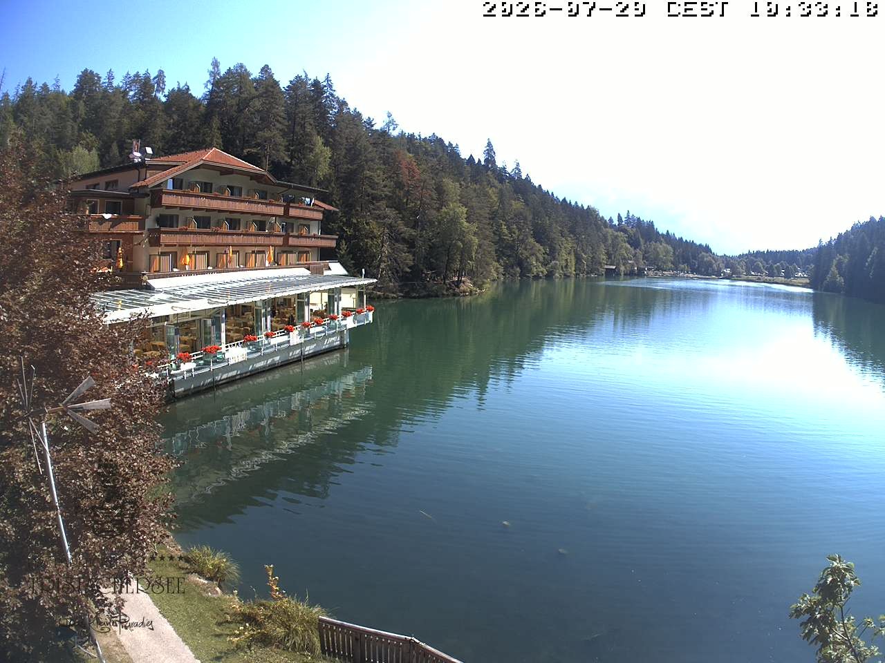 Archiv Foto Webcam Blick über den Tristachersee