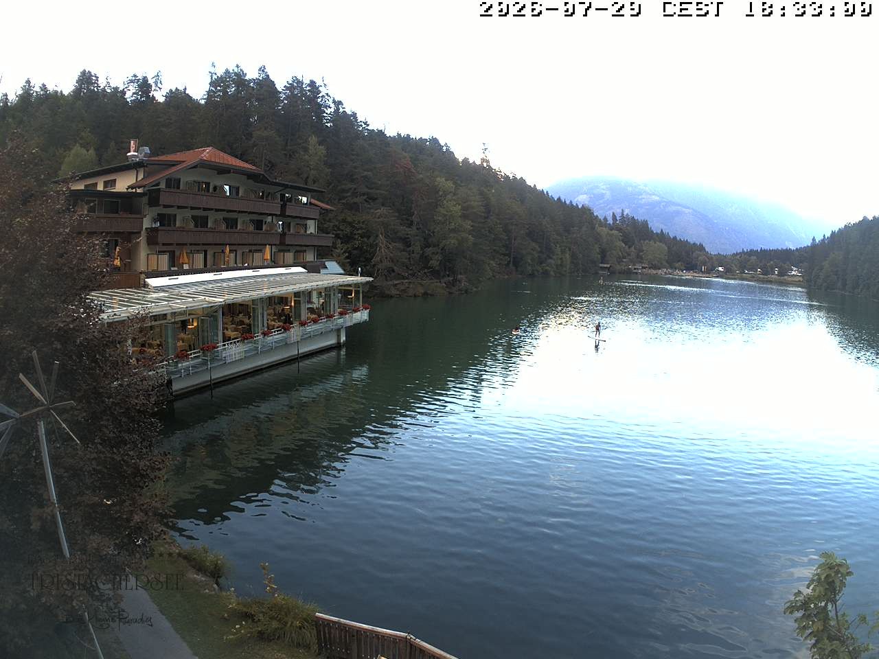Archiv Foto Webcam Blick über den Tristachersee
