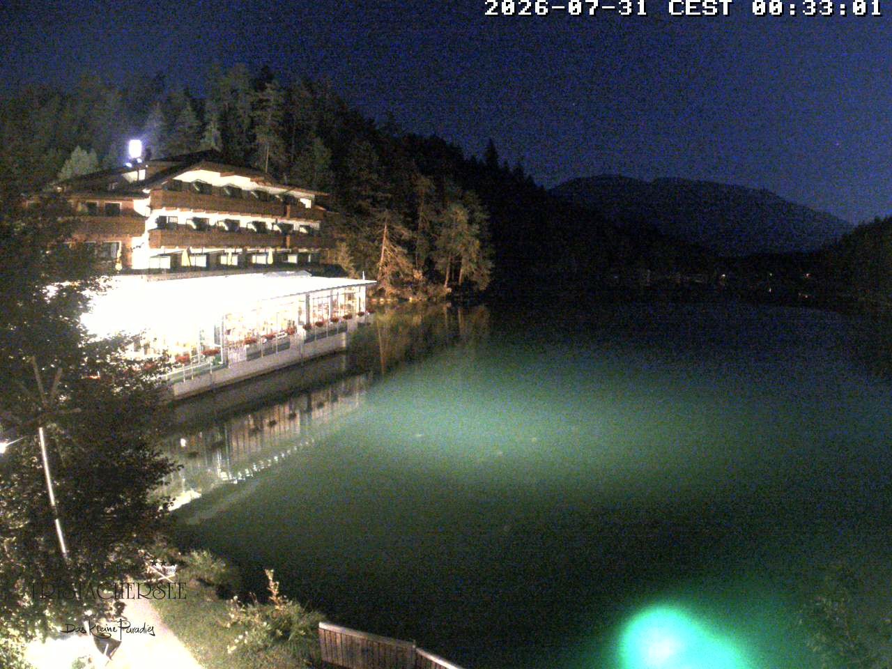 Archiv Foto Webcam Blick über den Tristachersee