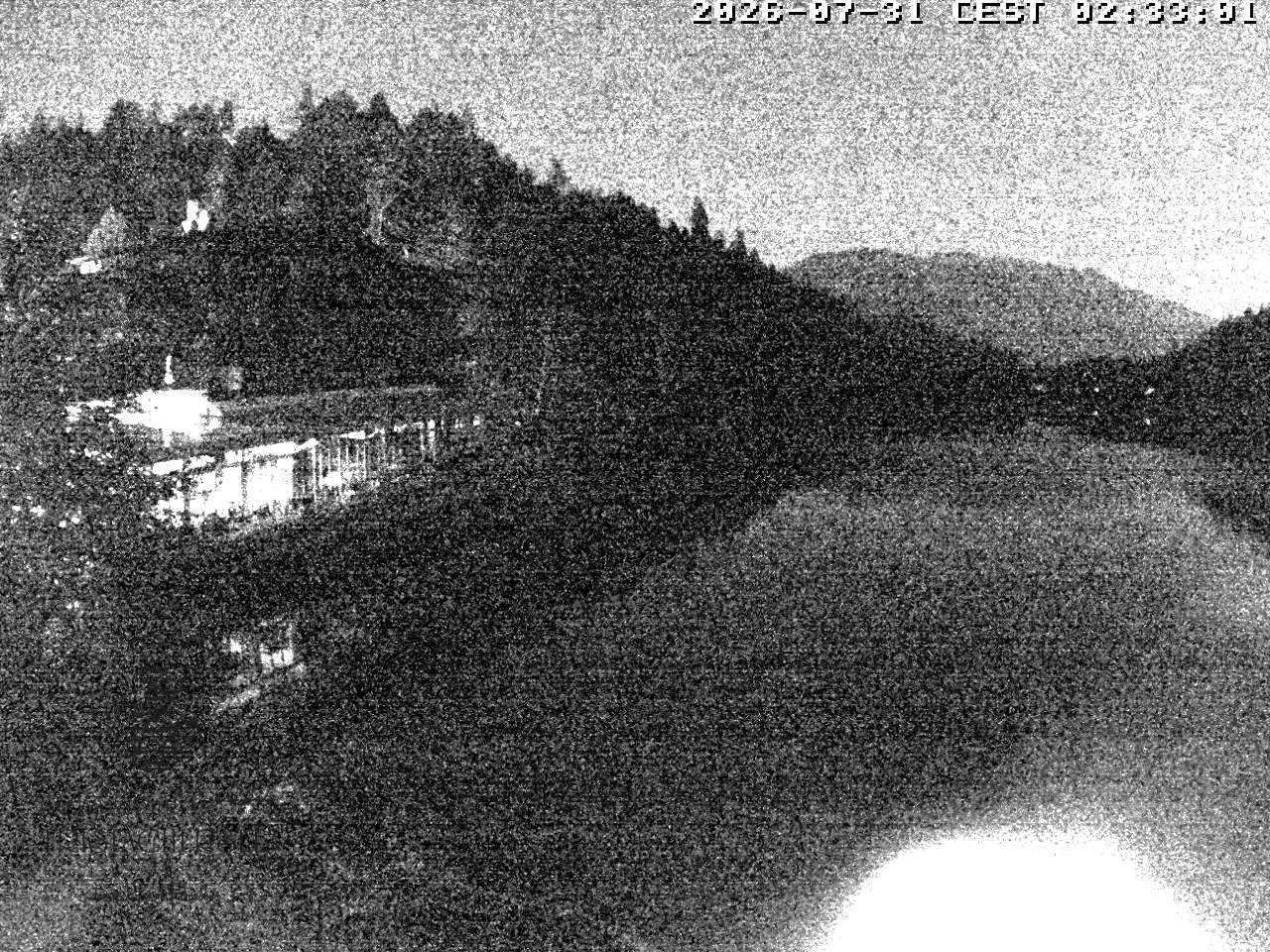 Archiv Foto Webcam Blick über den Tristachersee