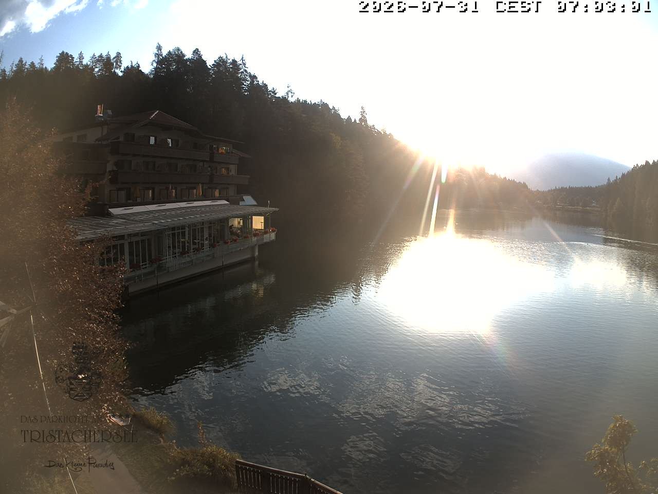 Archived image Webcam View of the Tristachersee
