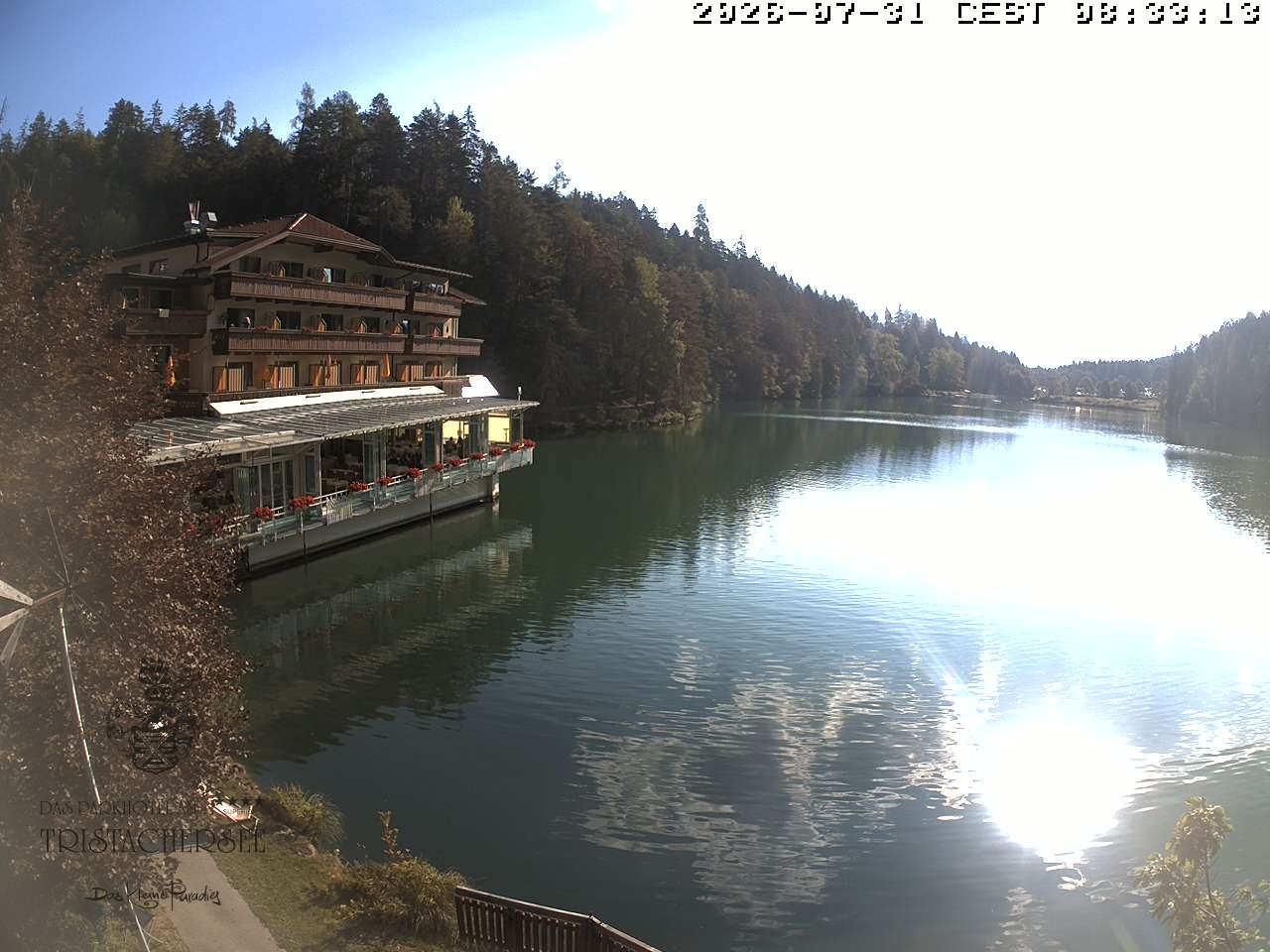 Archived image Webcam View of the Tristachersee