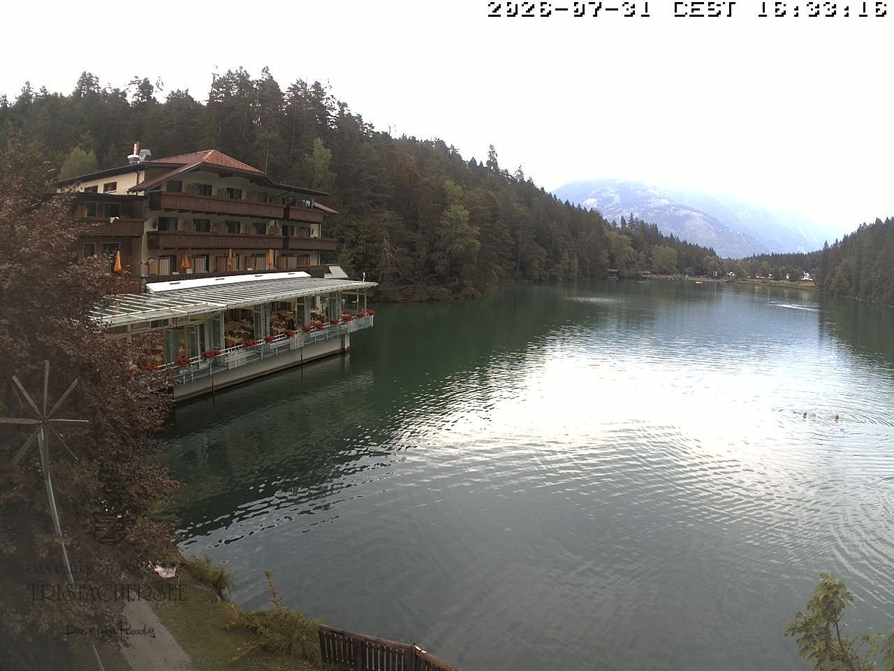 Archived image Webcam View of the Tristachersee