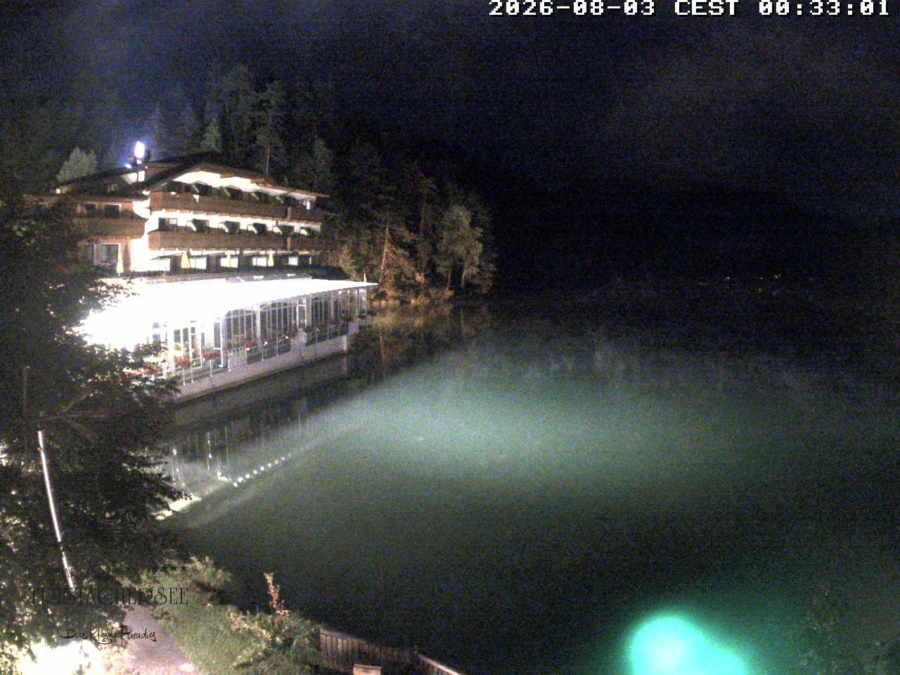 Archiv Foto Webcam Blick über den Tristachersee