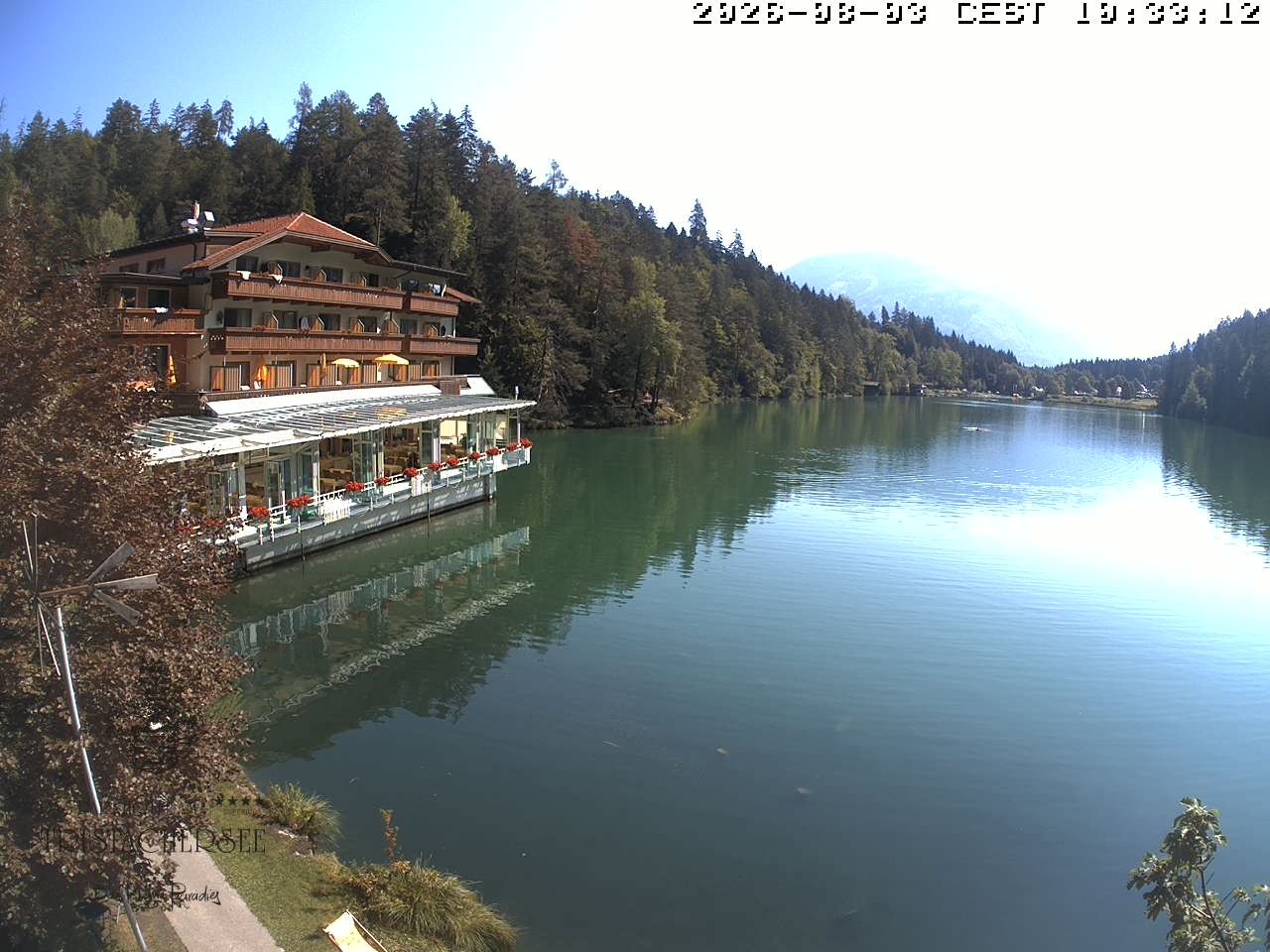 Archiv Foto Webcam Blick über den Tristachersee