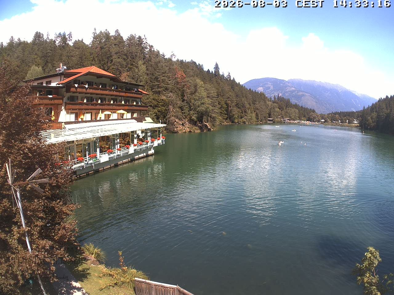 Archiv Foto Webcam Blick über den Tristachersee