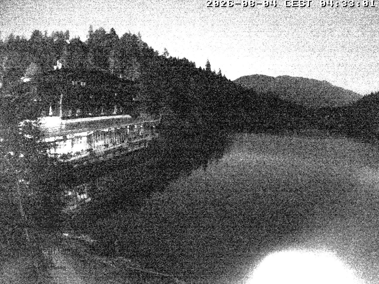 Archiv Foto Webcam Blick über den Tristachersee