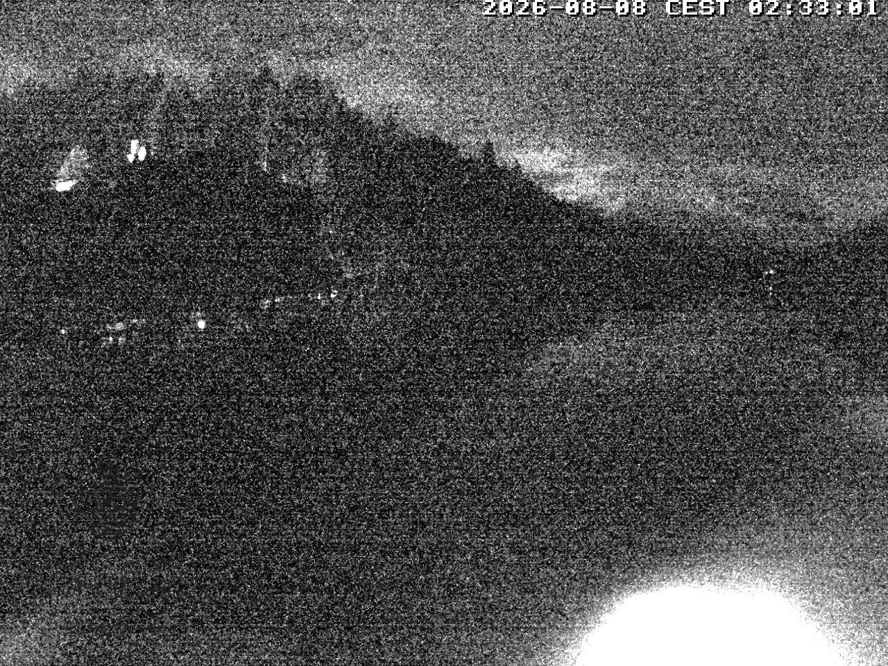 Archived image Webcam View of the Tristachersee