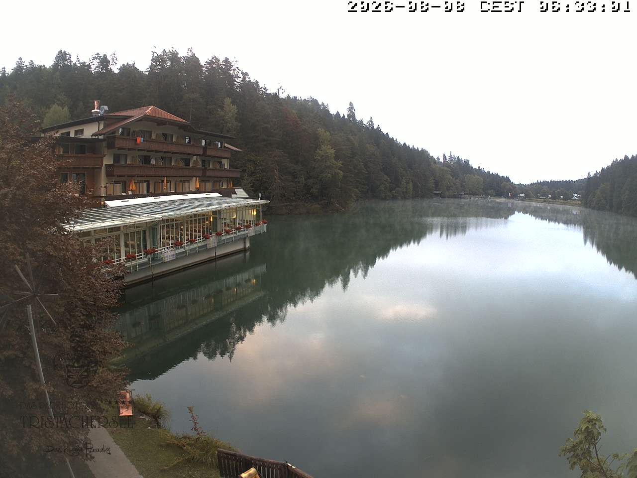 Archived image Webcam View of the Tristachersee