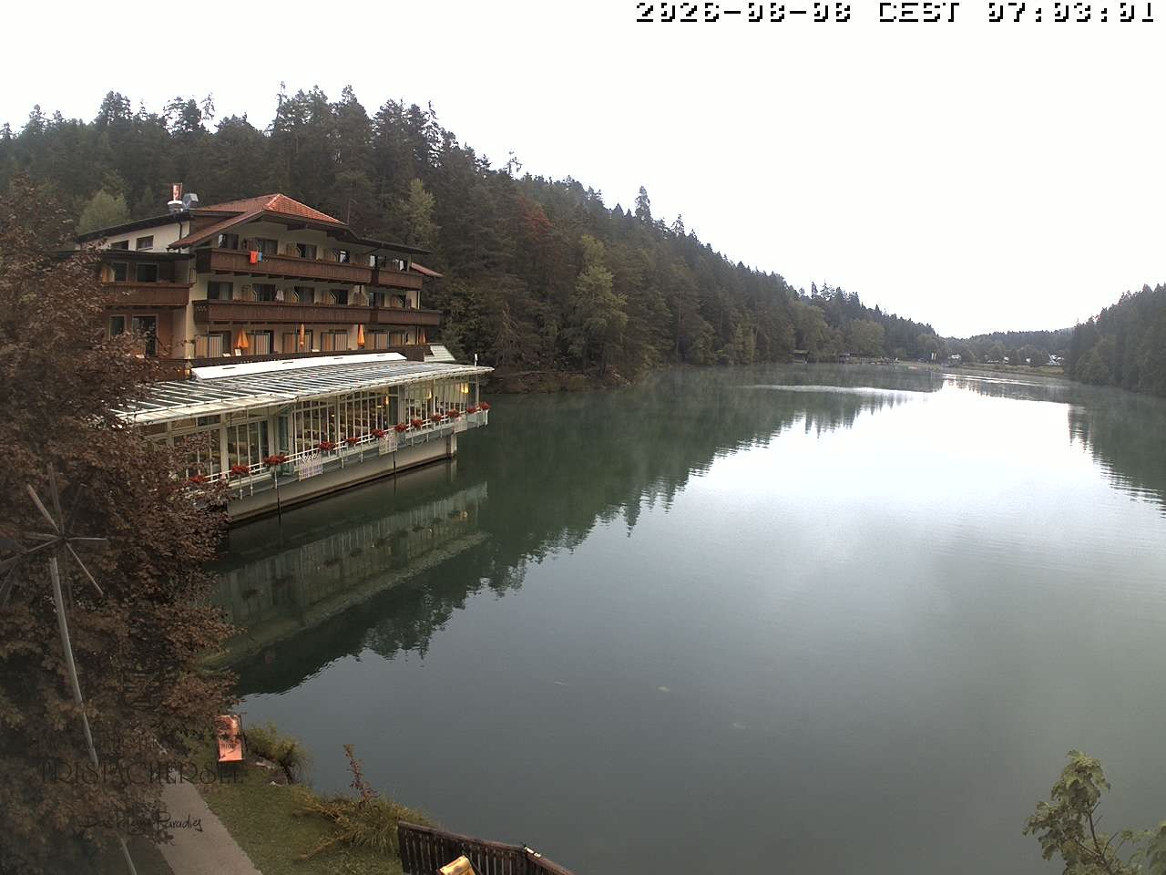 Archived image Webcam View of the Tristachersee