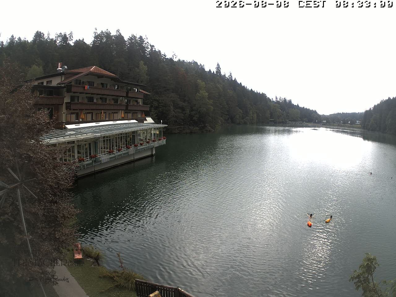 Archived image Webcam View of the Tristachersee