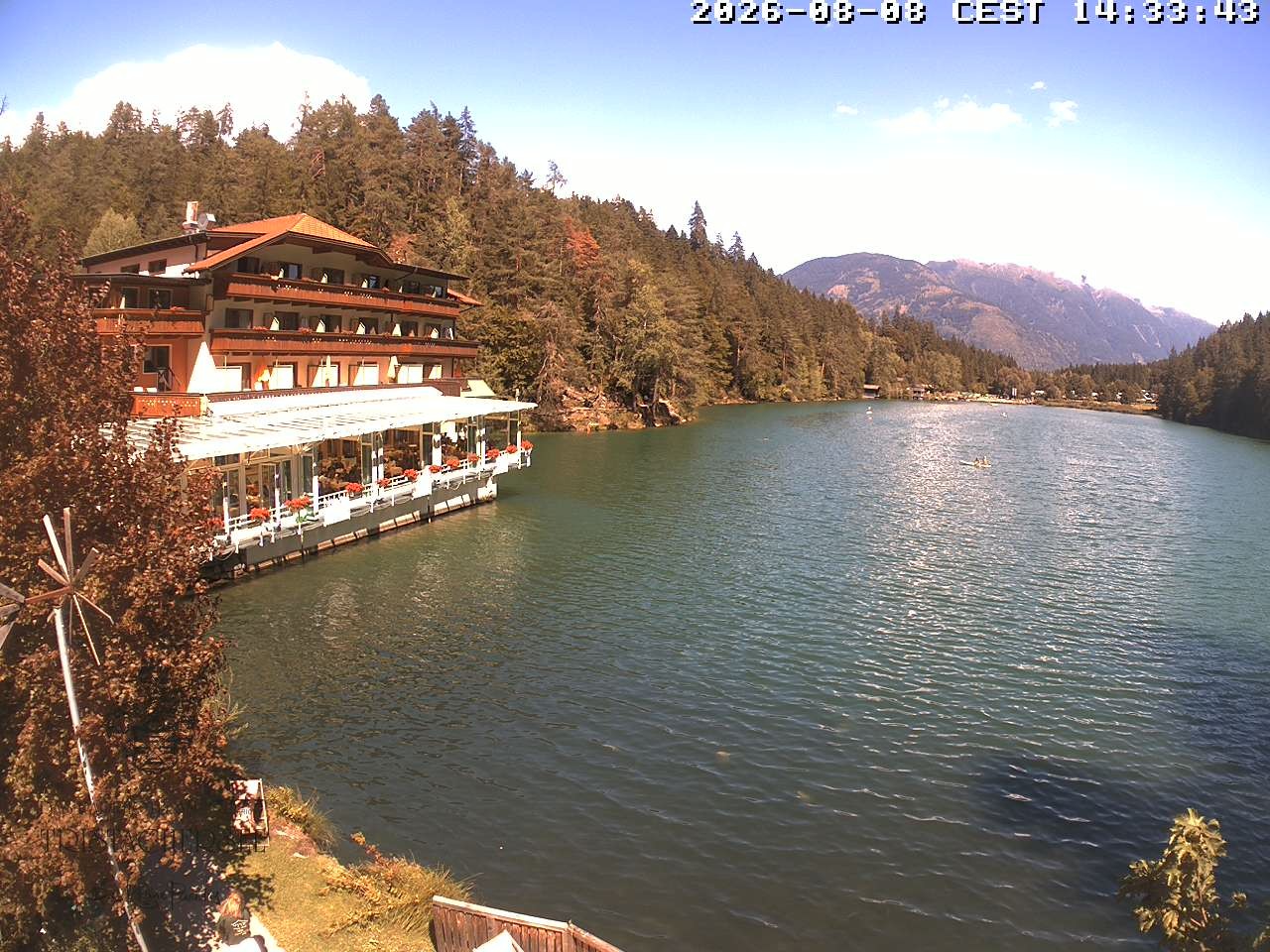 Archiv Foto Webcam Blick über den Tristachersee