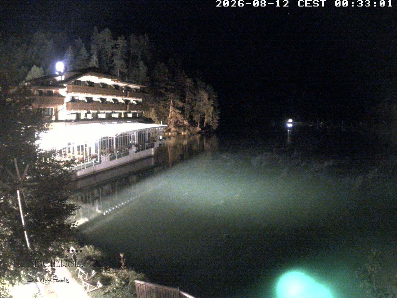 Archiv Foto Webcam Blick über den Tristachersee