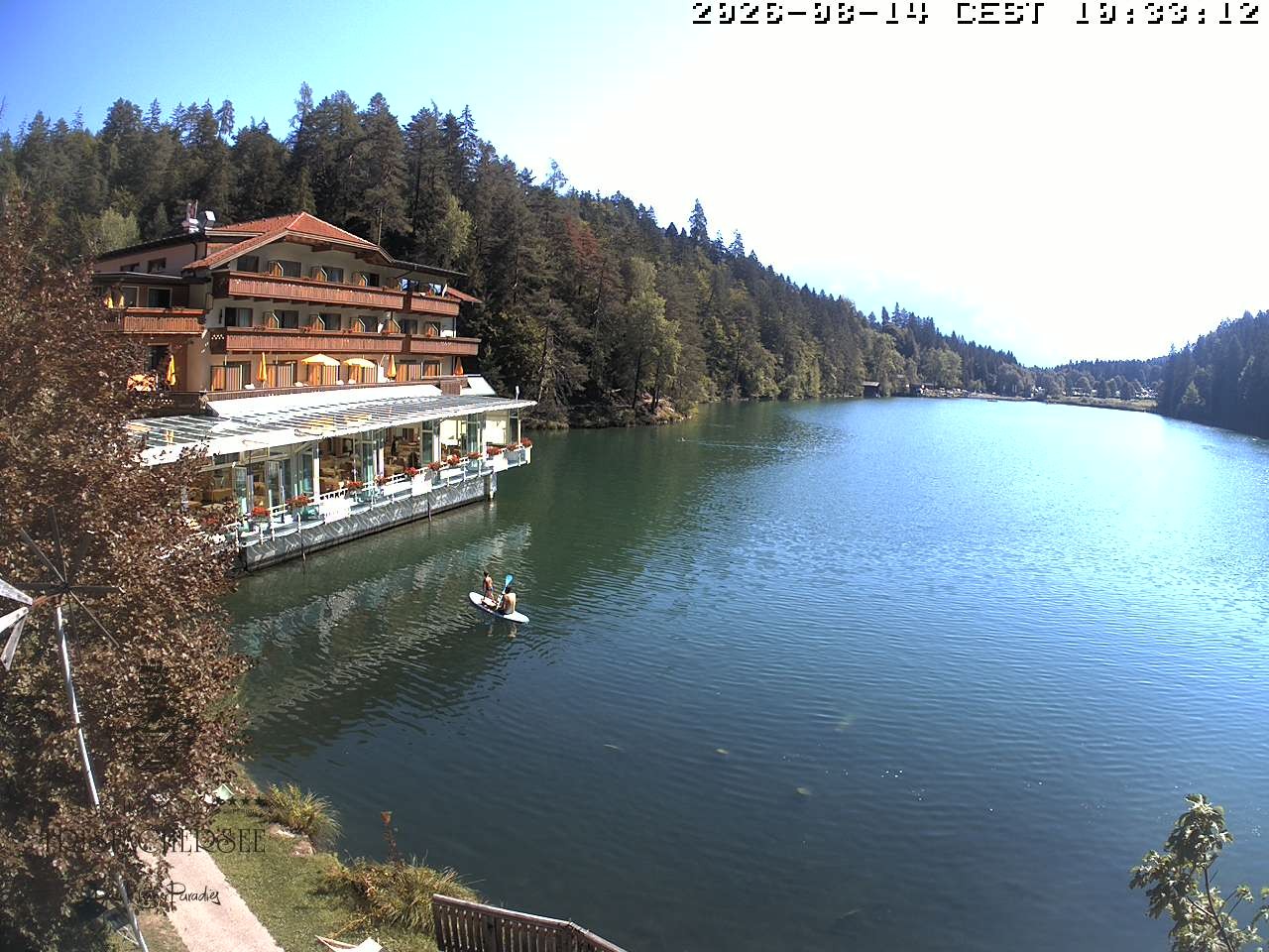 Archiv Foto Webcam Blick über den Tristachersee