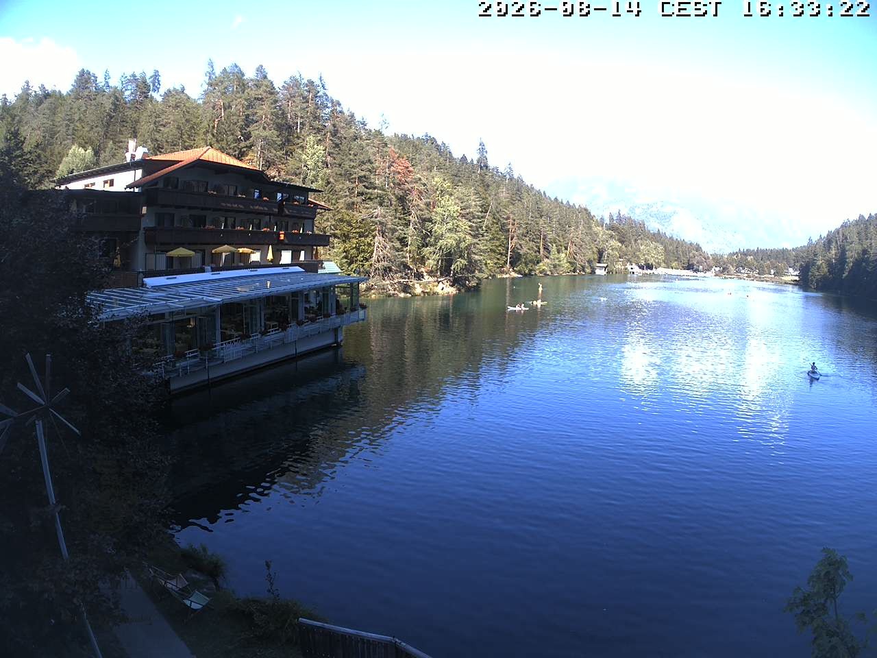 Archiv Foto Webcam Blick über den Tristachersee
