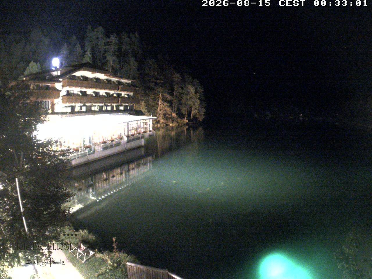 Archiv Foto Webcam Blick über den Tristachersee