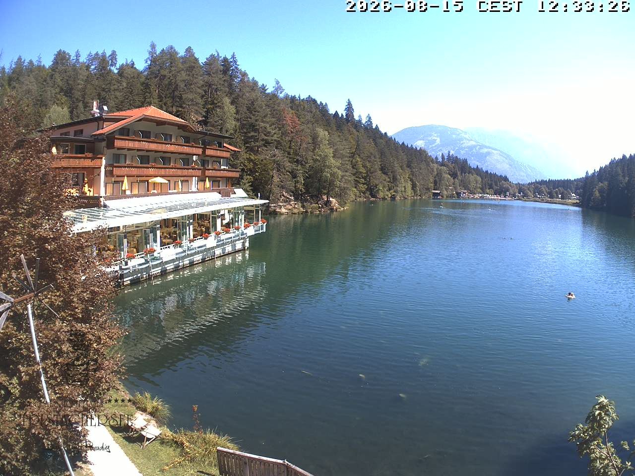 Archiv Foto Webcam Blick über den Tristachersee