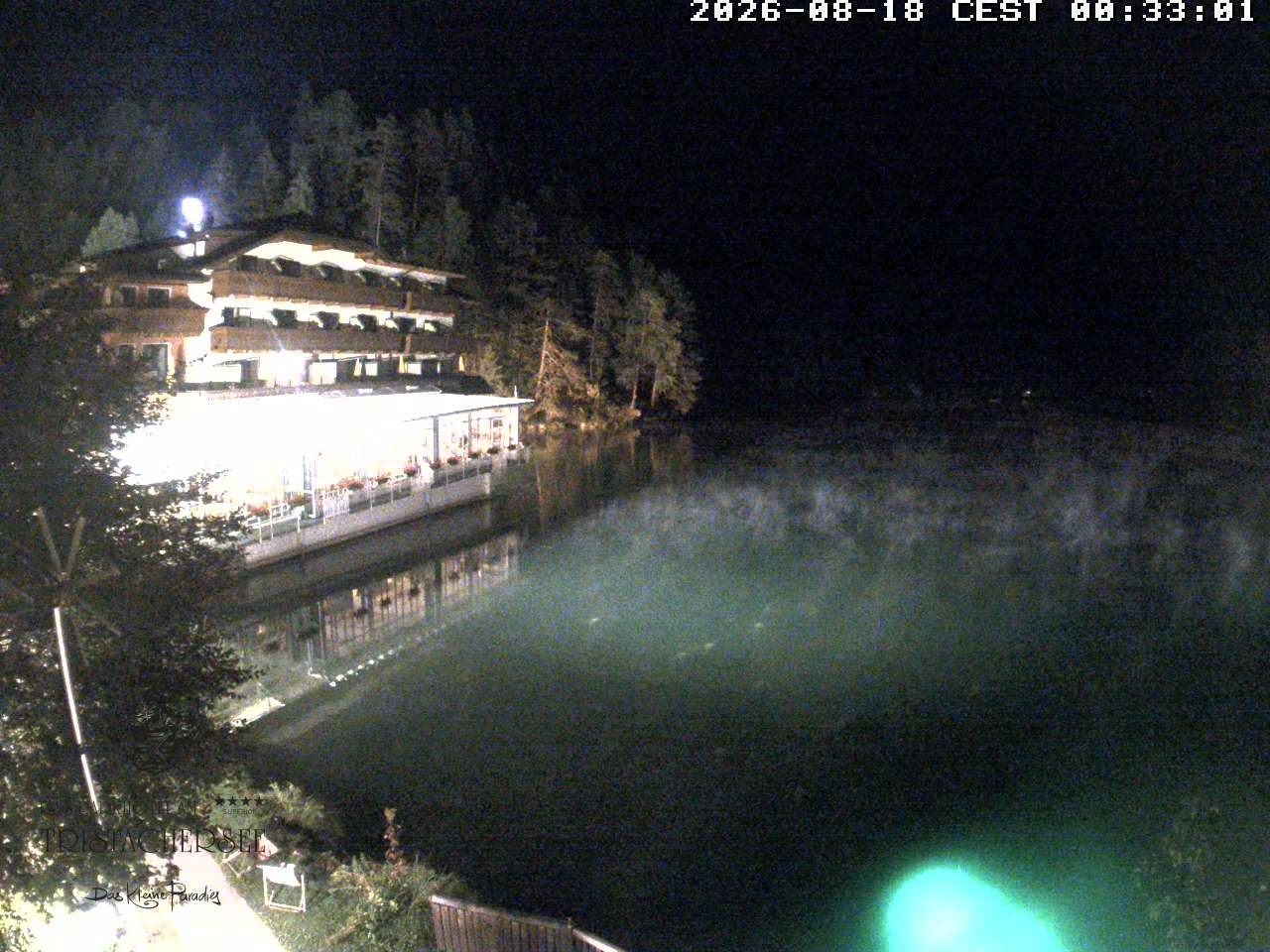 Archiv Foto Webcam Blick über den Tristachersee