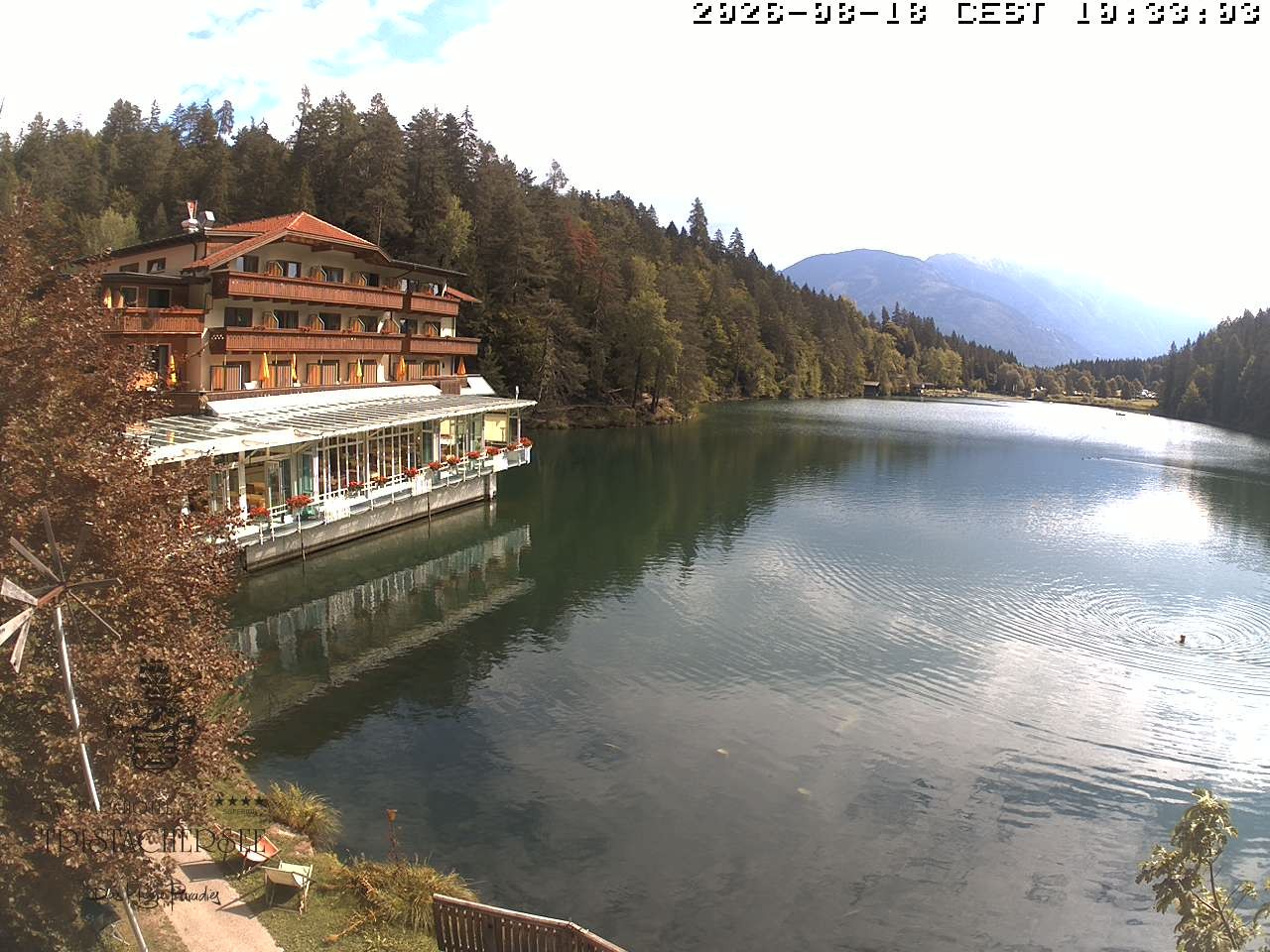 Archiv Foto Webcam Blick über den Tristachersee