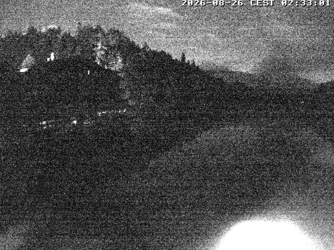 Archiv Foto Webcam Blick über den Tristachersee