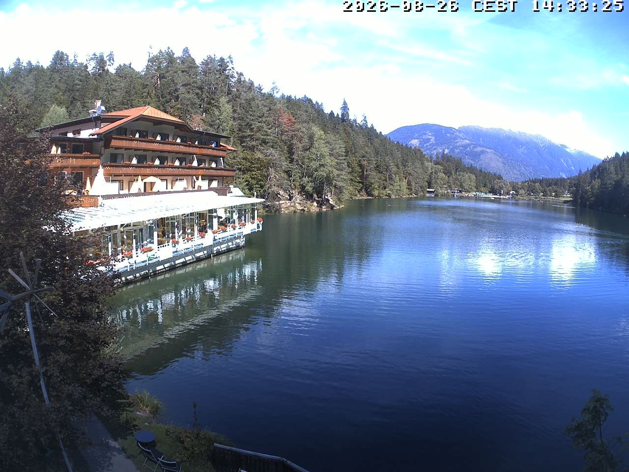 Archiv Foto Webcam Blick über den Tristachersee