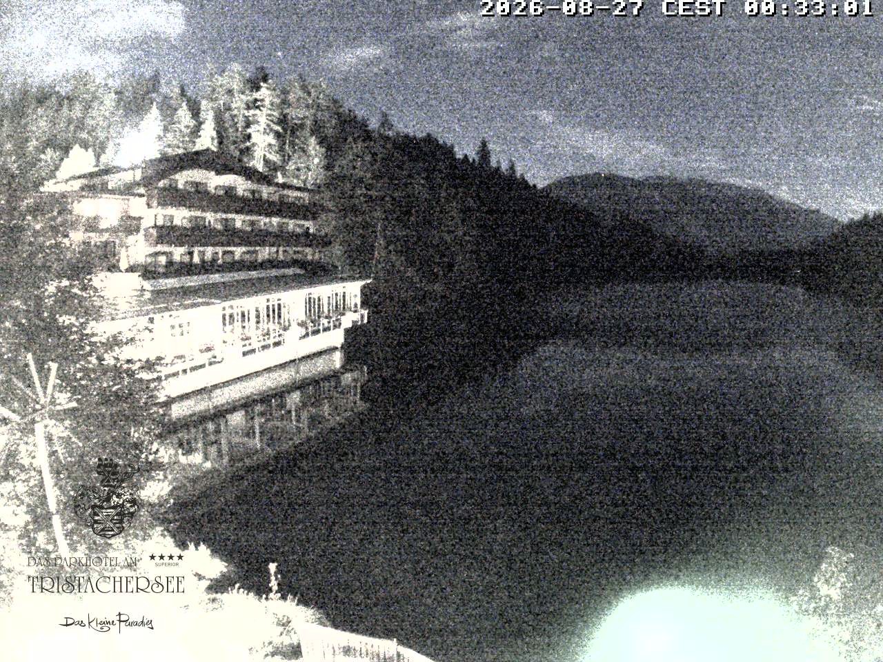 Archiv Foto Webcam Blick über den Tristachersee
