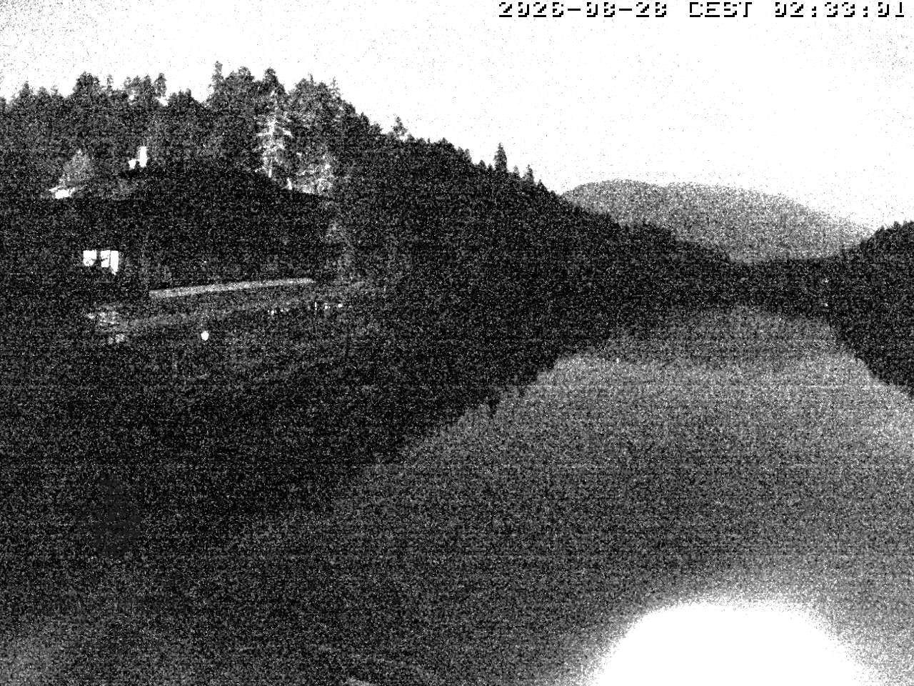 Archiv Foto Webcam Blick über den Tristachersee