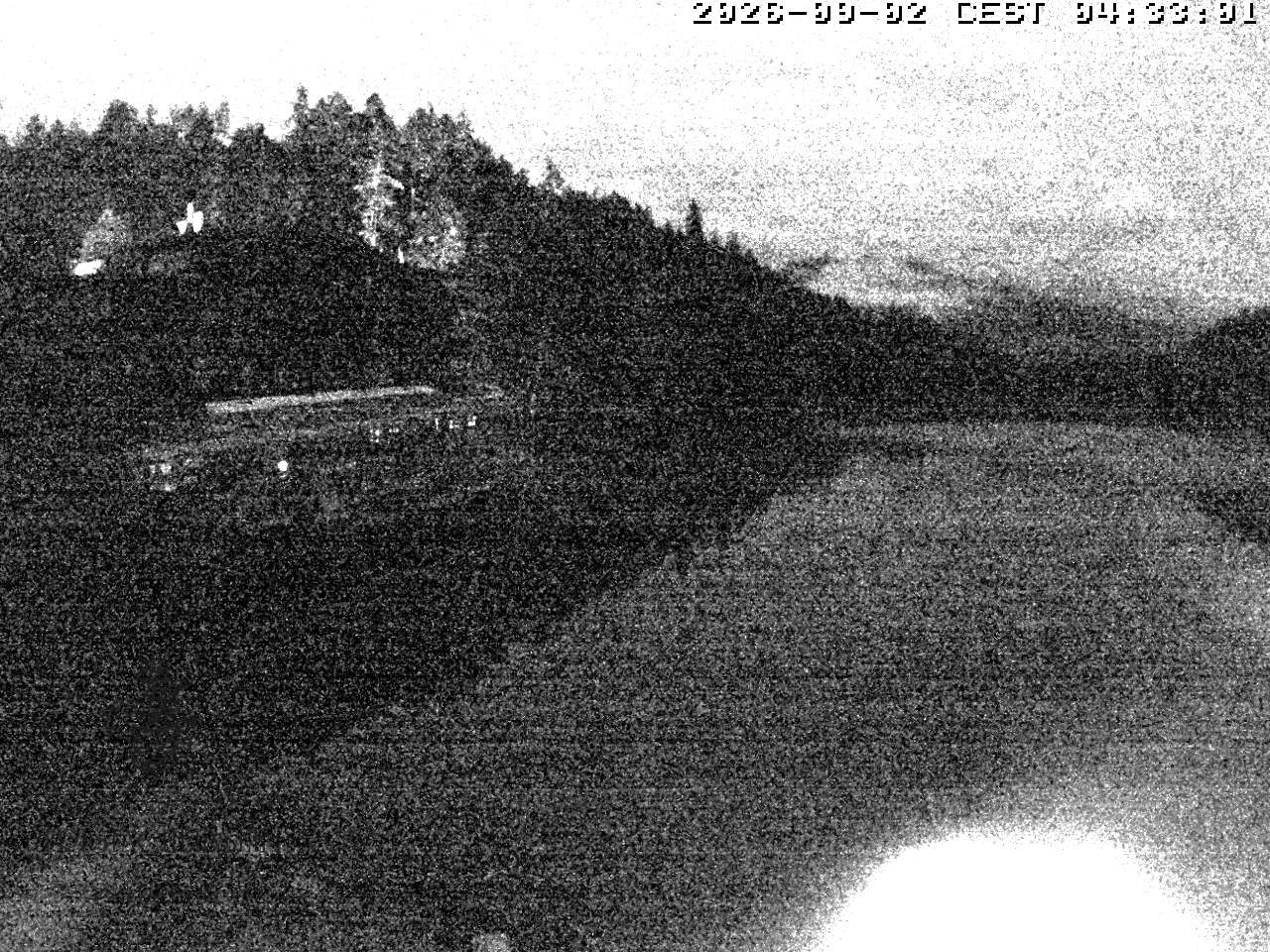 Archiv Foto Webcam Blick über den Tristachersee