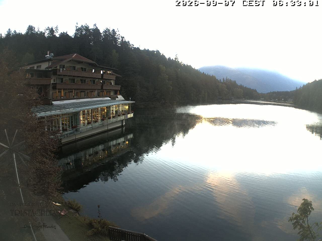 Archived image Webcam View of the Tristachersee