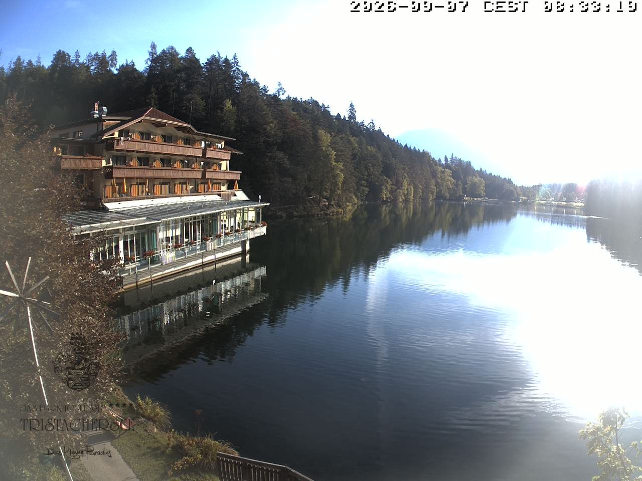 Archived image Webcam View of the Tristachersee