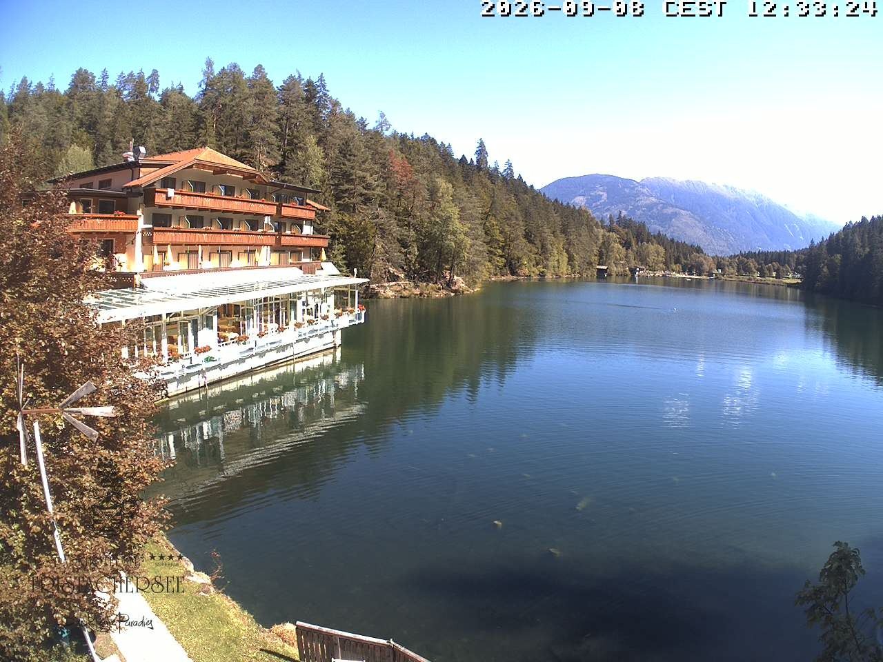 Archiv Foto Webcam Blick über den Tristachersee