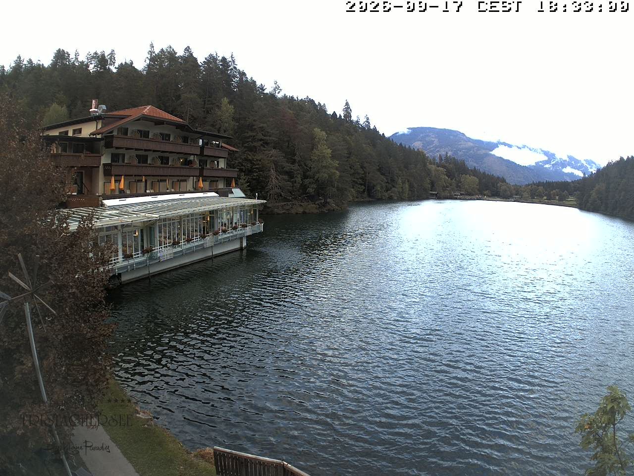 Archiv Foto Webcam Blick über den Tristachersee