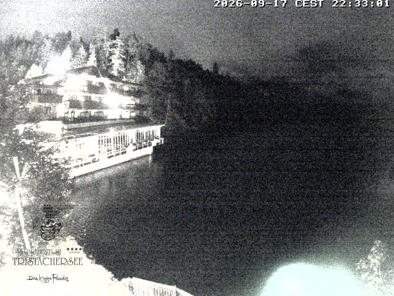 Archiv Foto Webcam Blick über den Tristachersee