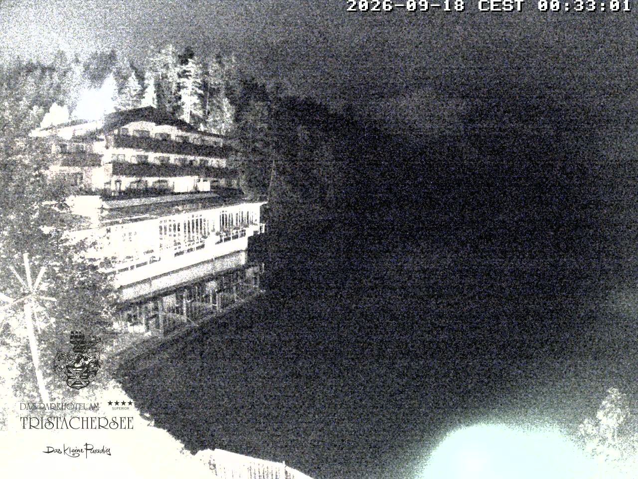 Archiv Foto Webcam Blick über den Tristachersee