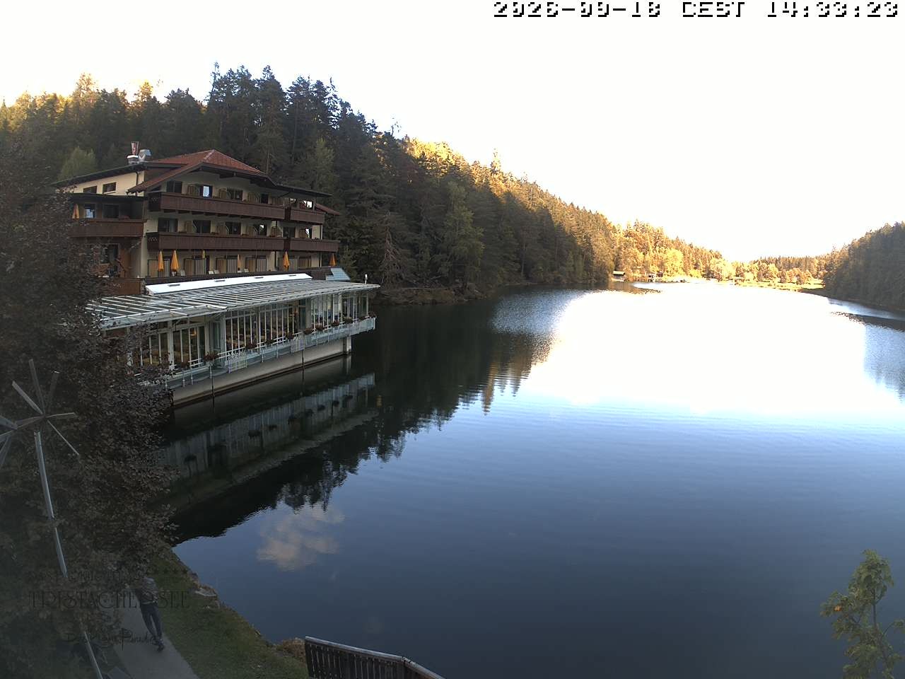 Archiv Foto Webcam Blick über den Tristachersee