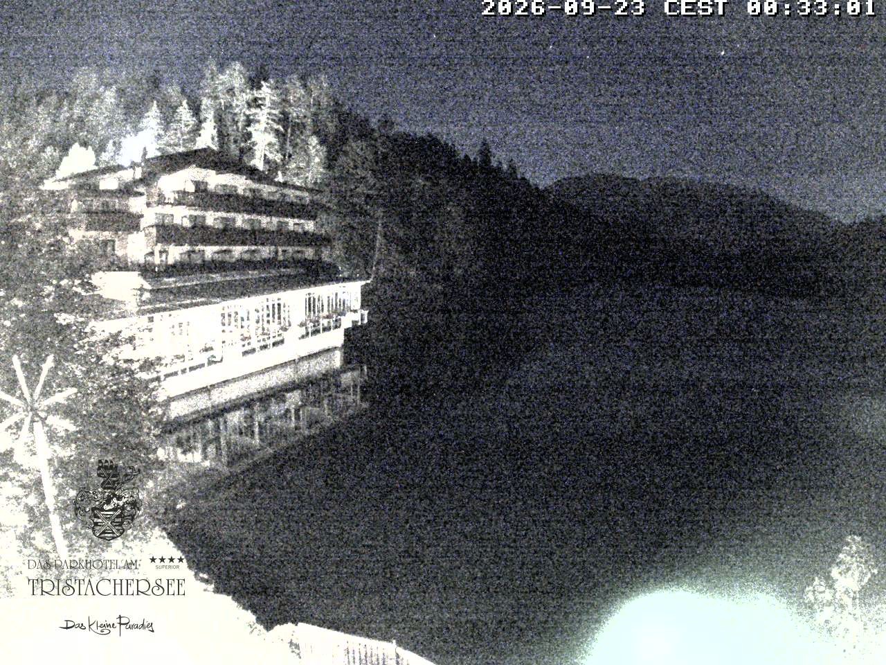 Archiv Foto Webcam Blick über den Tristachersee