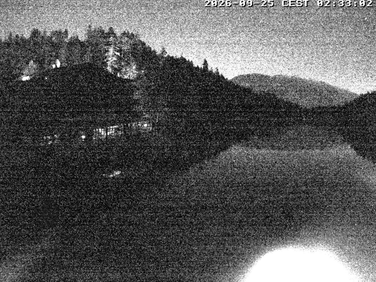 Archiv Foto Webcam Blick über den Tristachersee