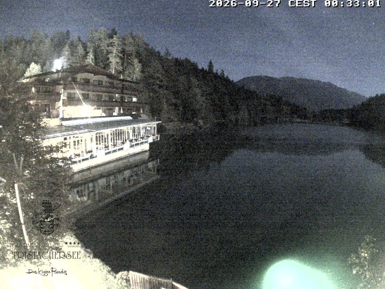 Archiv Foto Webcam Blick über den Tristachersee